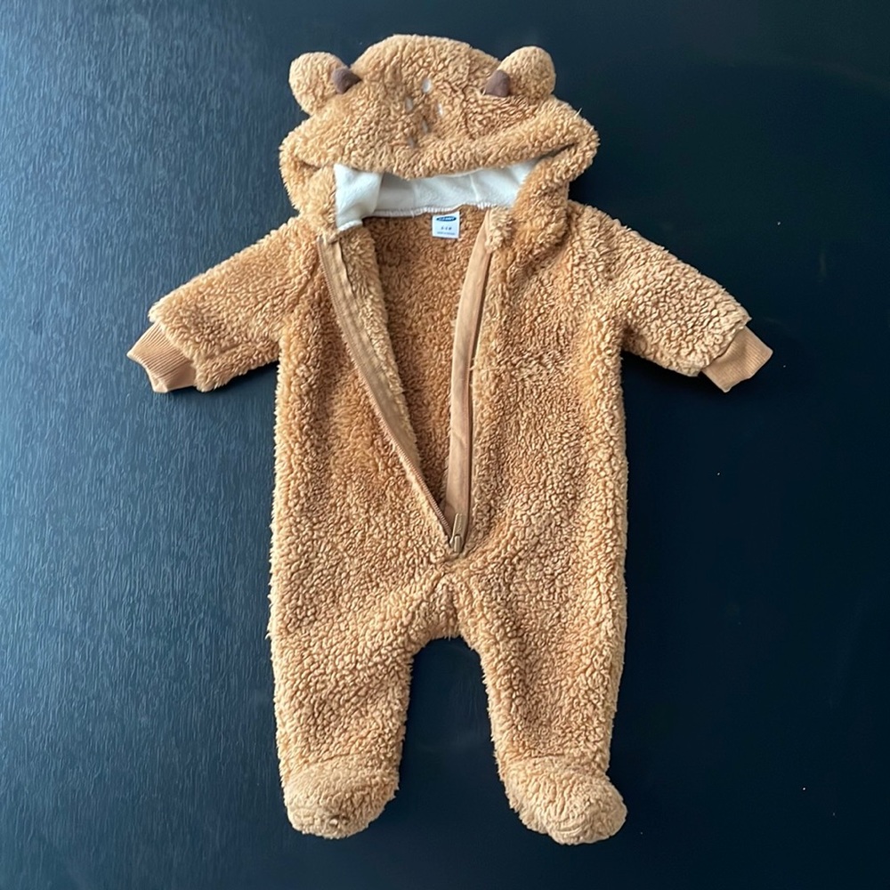 Old Navy Reindeer Snowsuit - 0-3 months / NWOT
